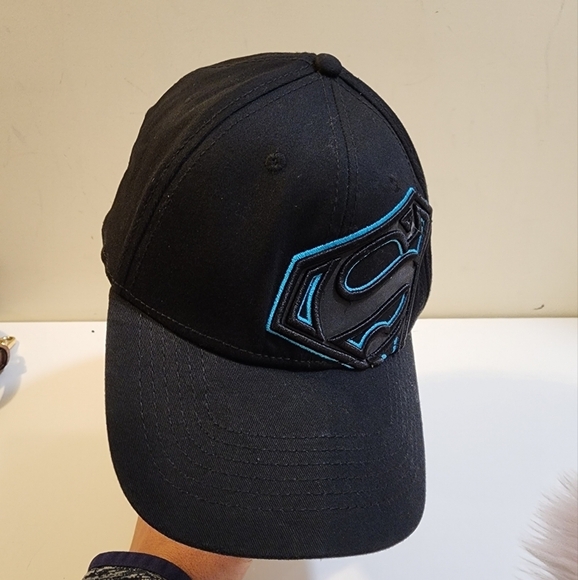 SUPERMAN black men's hat OS - Picture 6 of 9